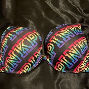 Pink pride bra